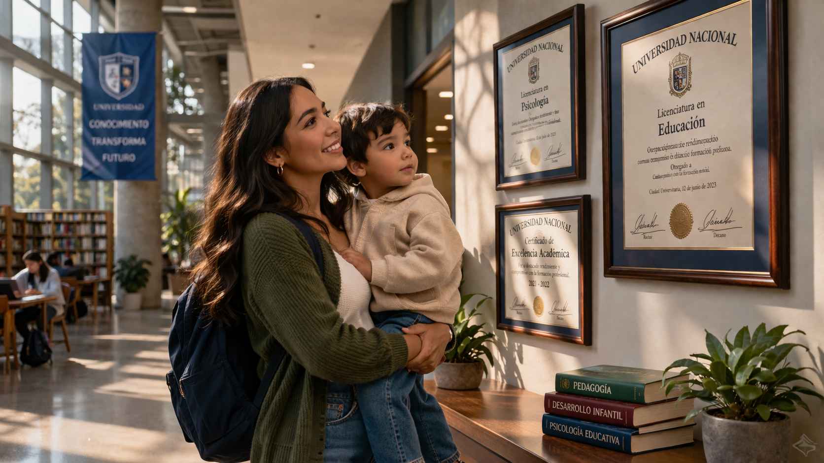 Becas y programas de apoyo para madres que quieren retomar sus estudios