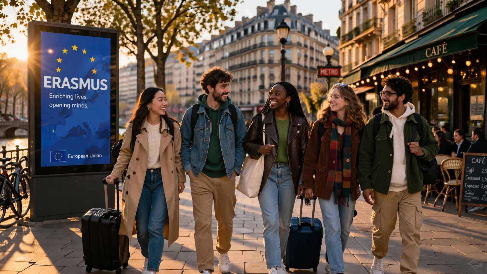 Erasmus+ 2025: becas para estudiar en Europa, importes y cómo solicitar