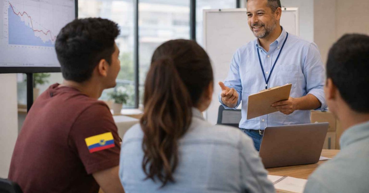 Empleo en Ecuador: programas de colocación laboral y formación